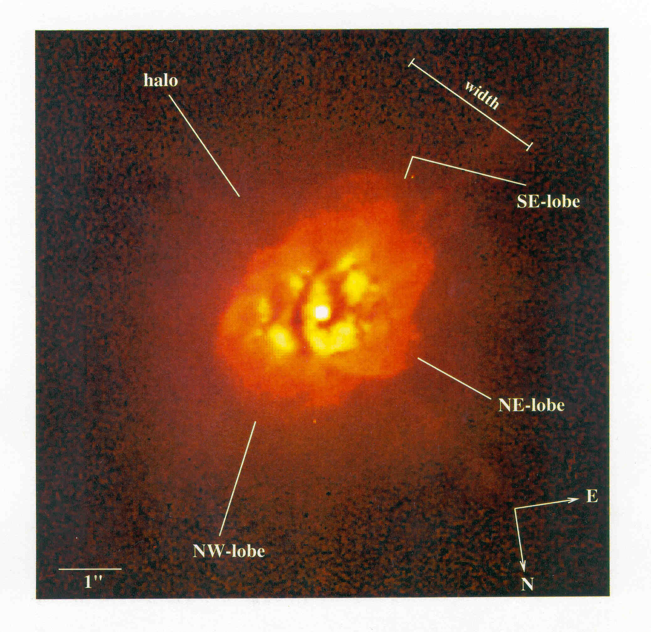 A Multipolar Planetary Nebula Around a Wolf-Rayet Star
