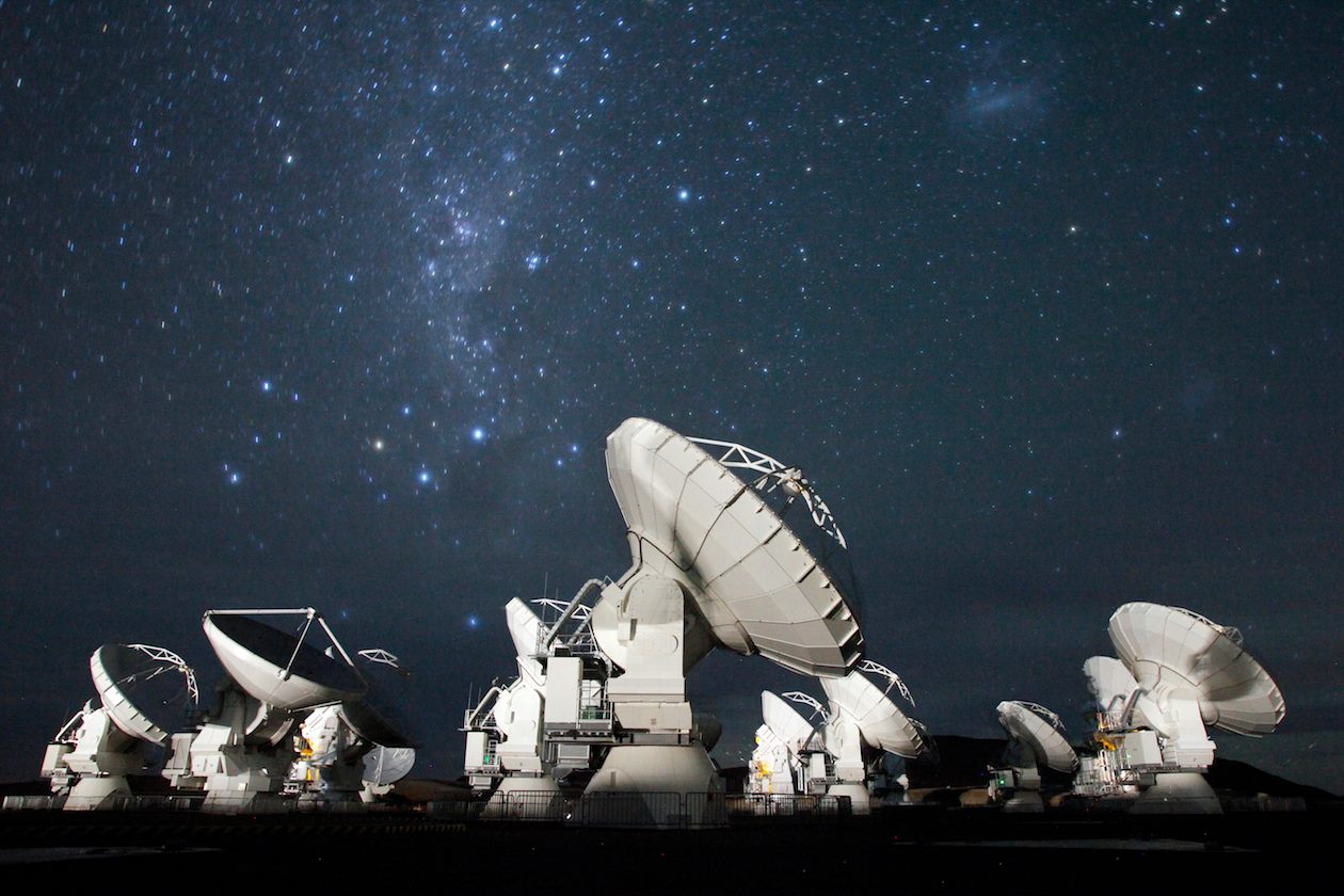 ALMA and the Southern Cross December 2011