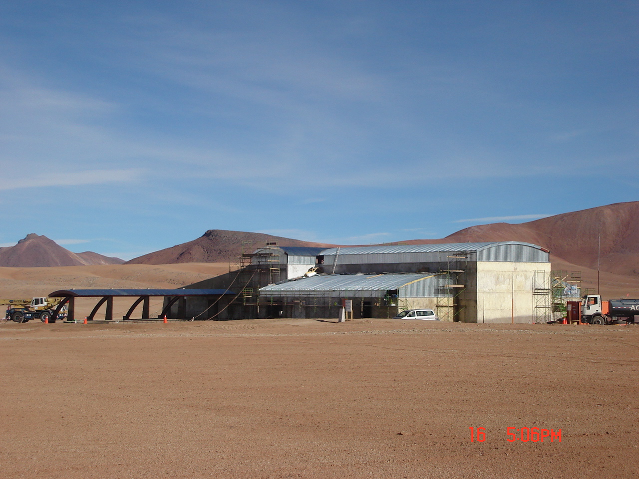 The contract for finishing the AOS TB interior has been signed and work commenced.