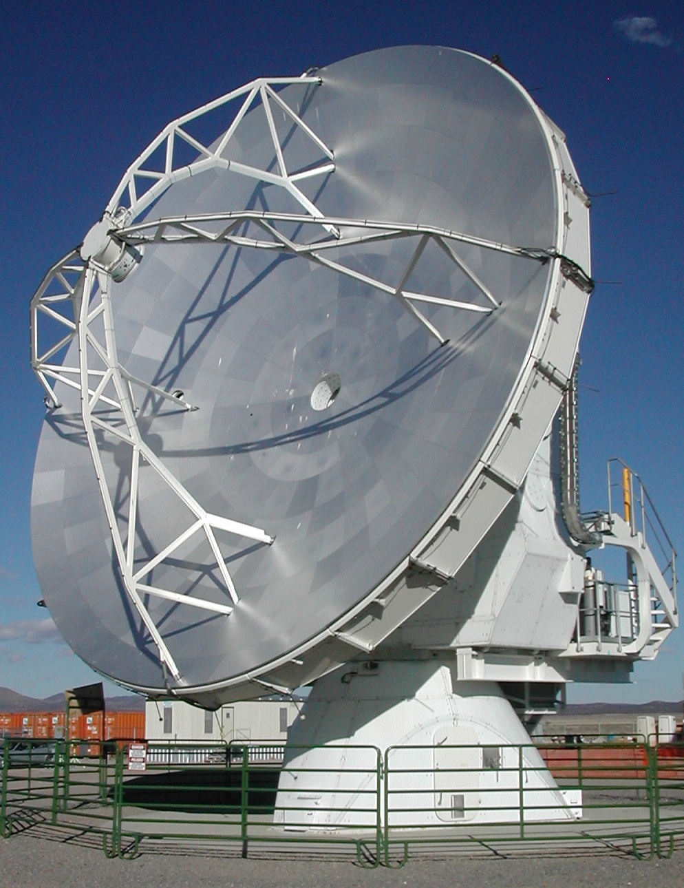 Vertex ALMA prototype antenna