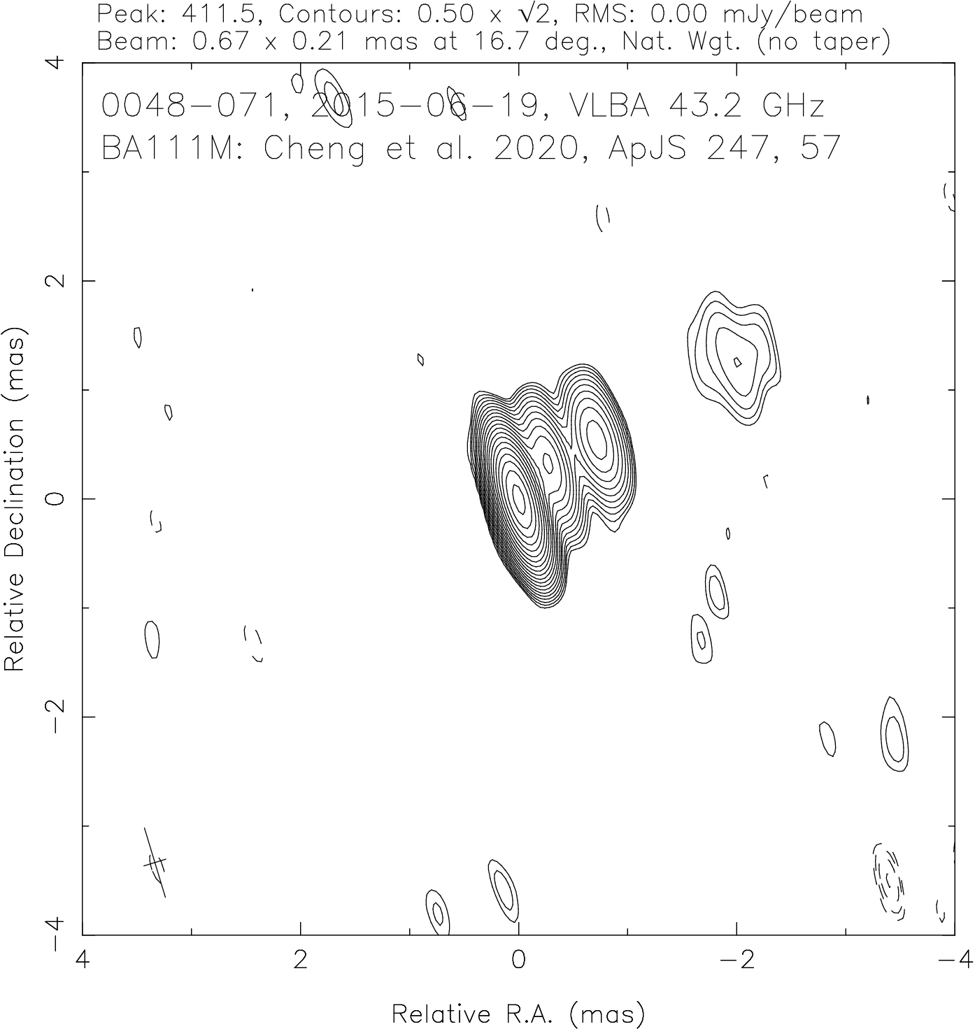 43 GHz Image