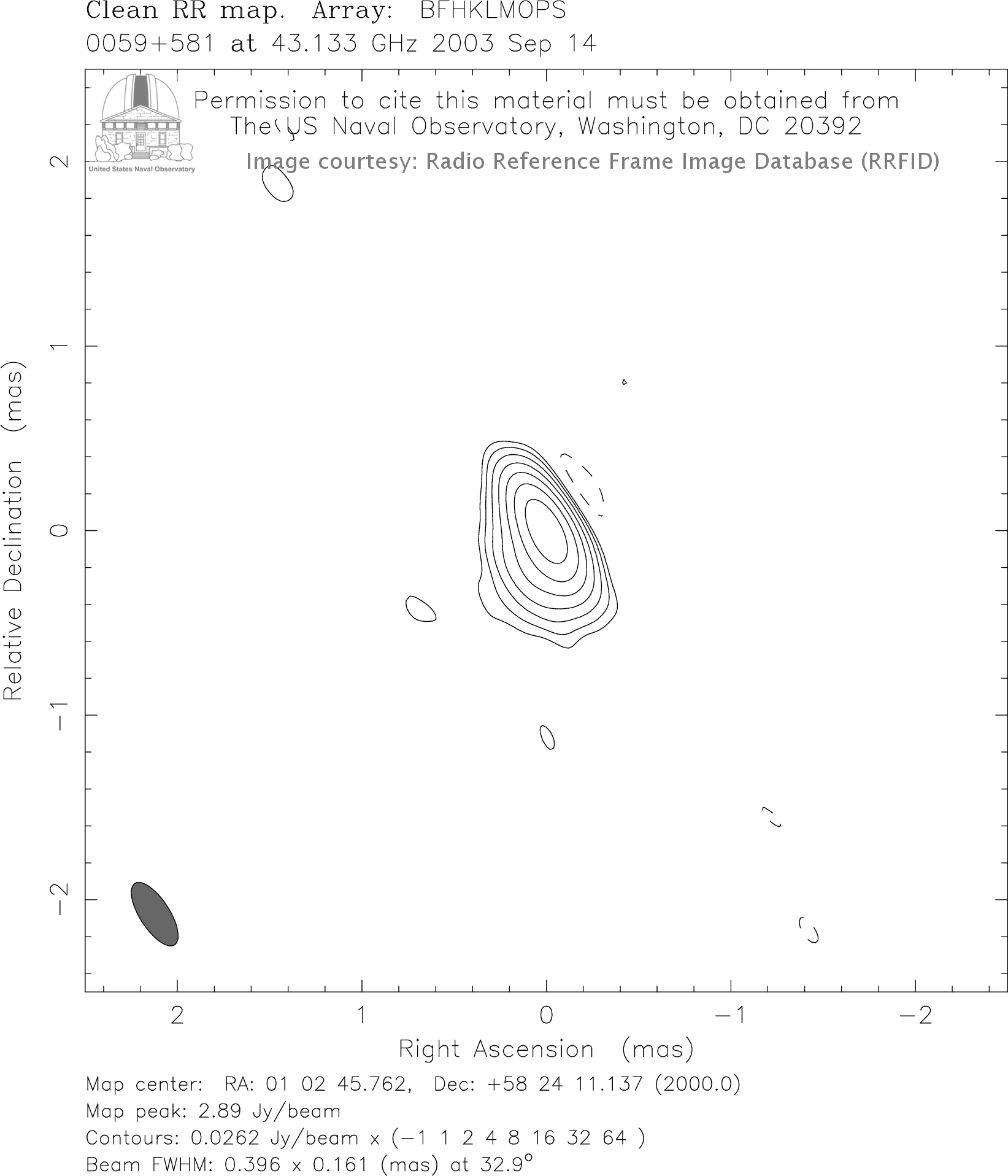 43 GHz Image