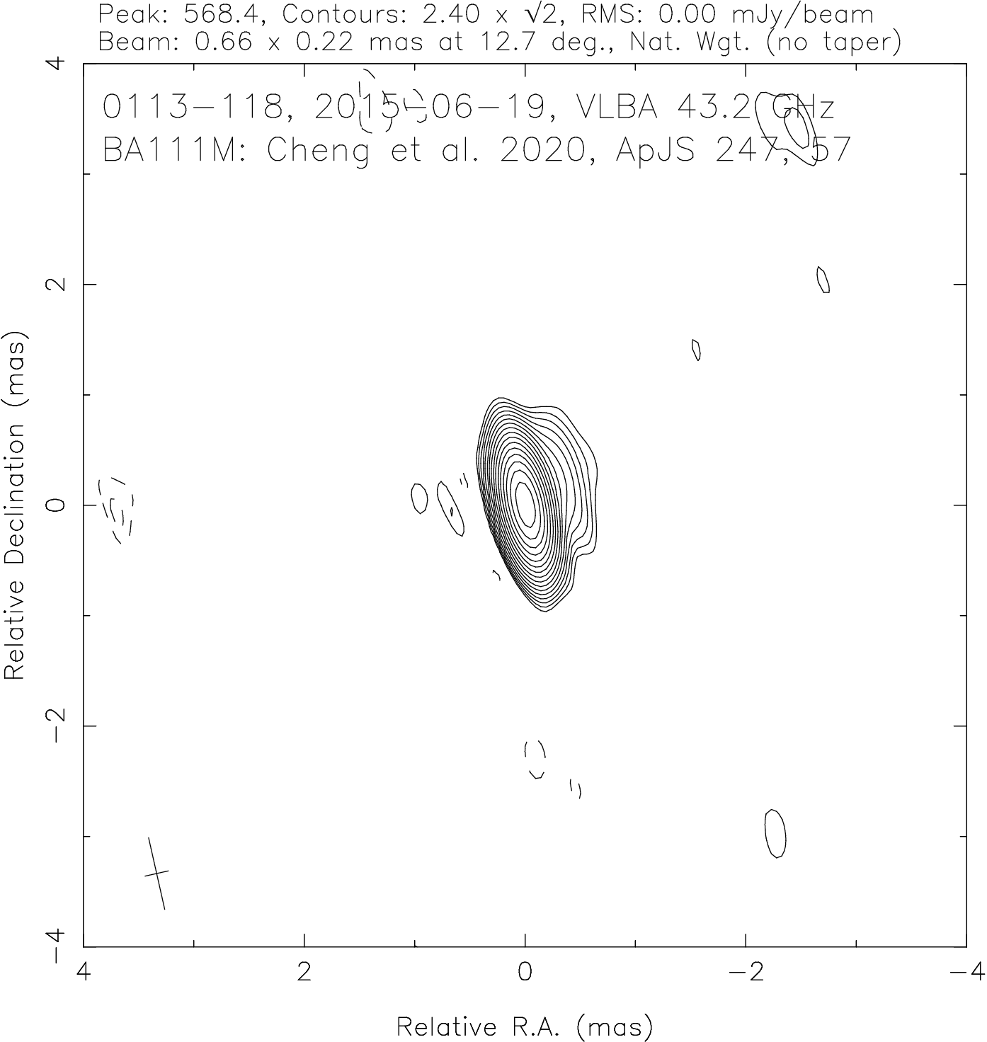 43 GHz Image