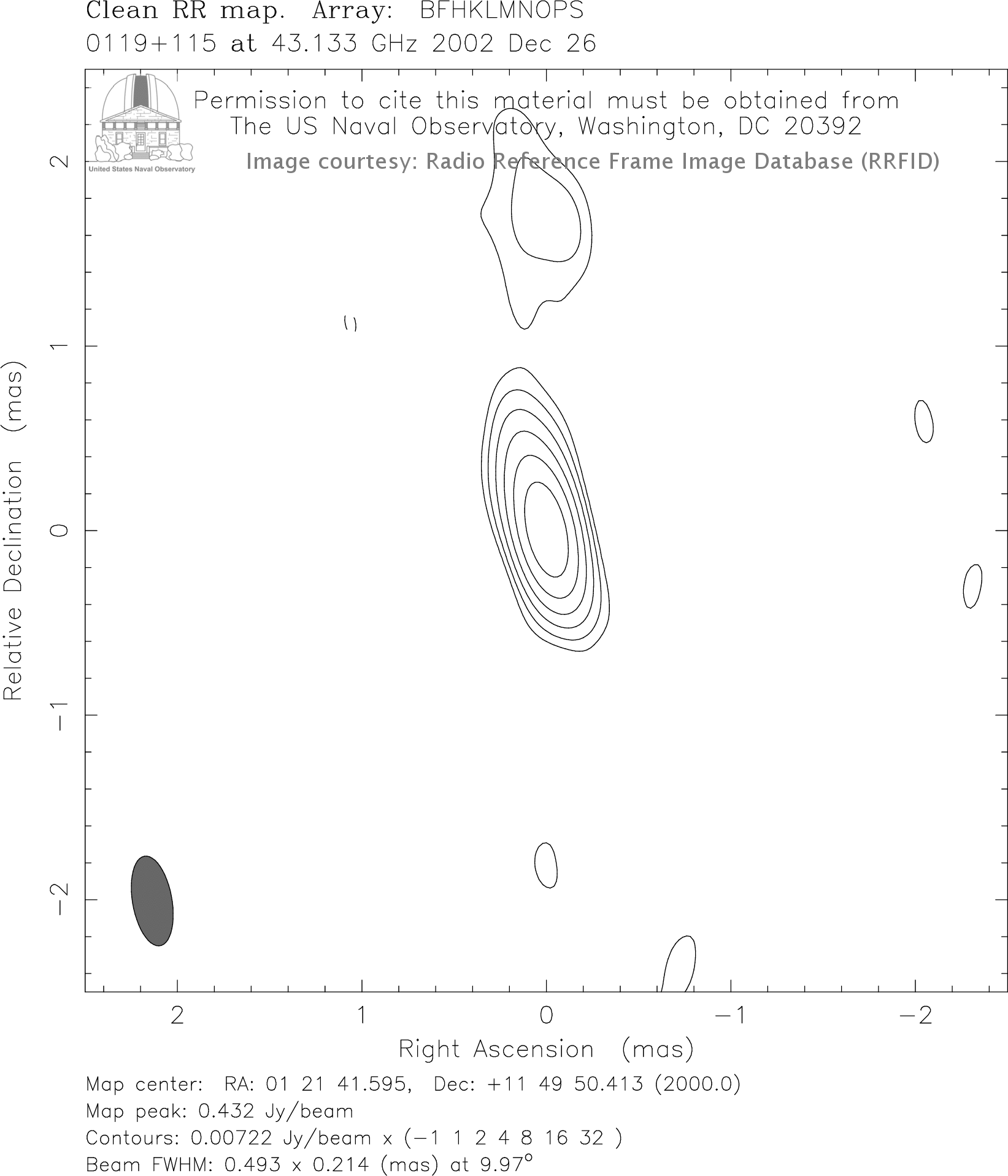 43 GHz Image