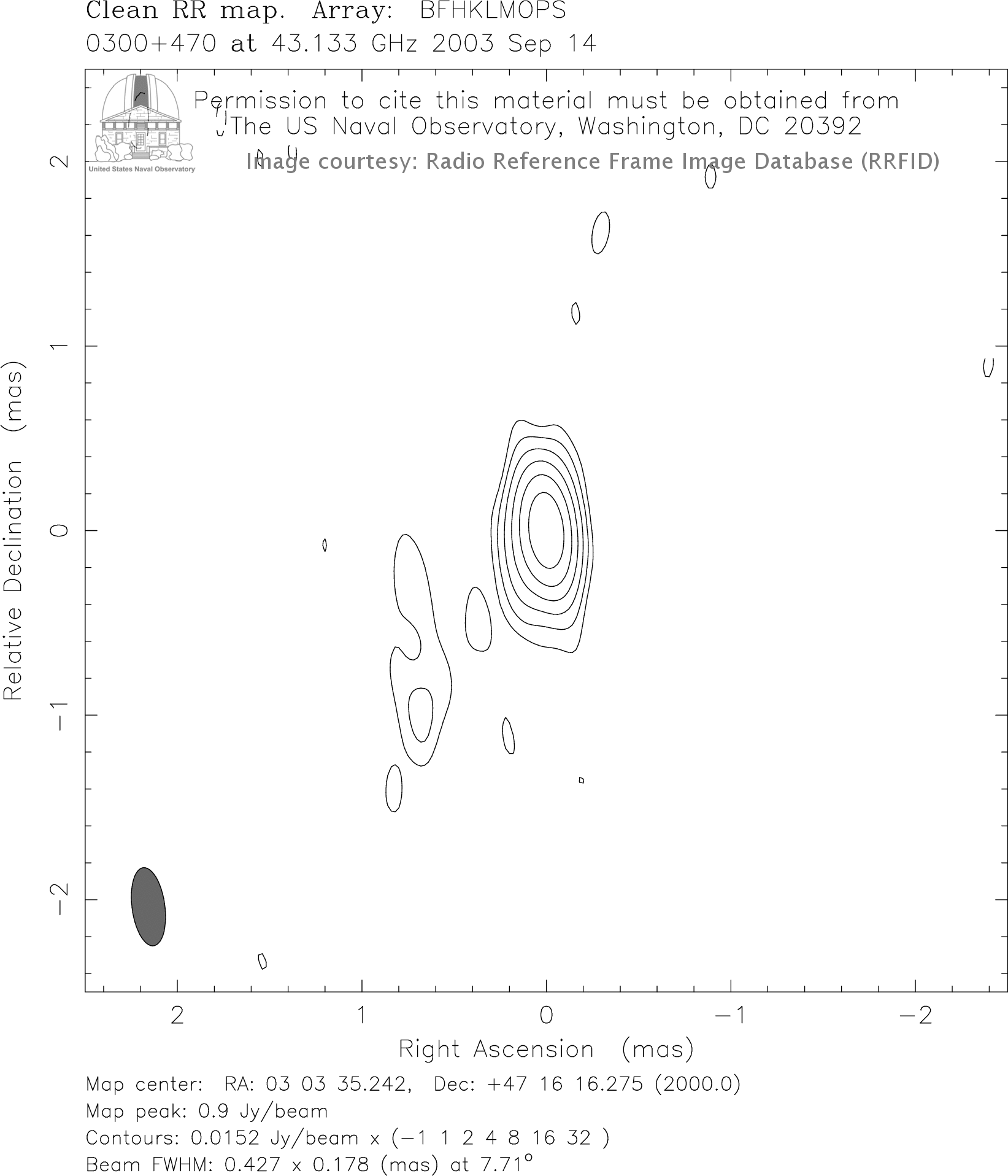 43 GHz Image