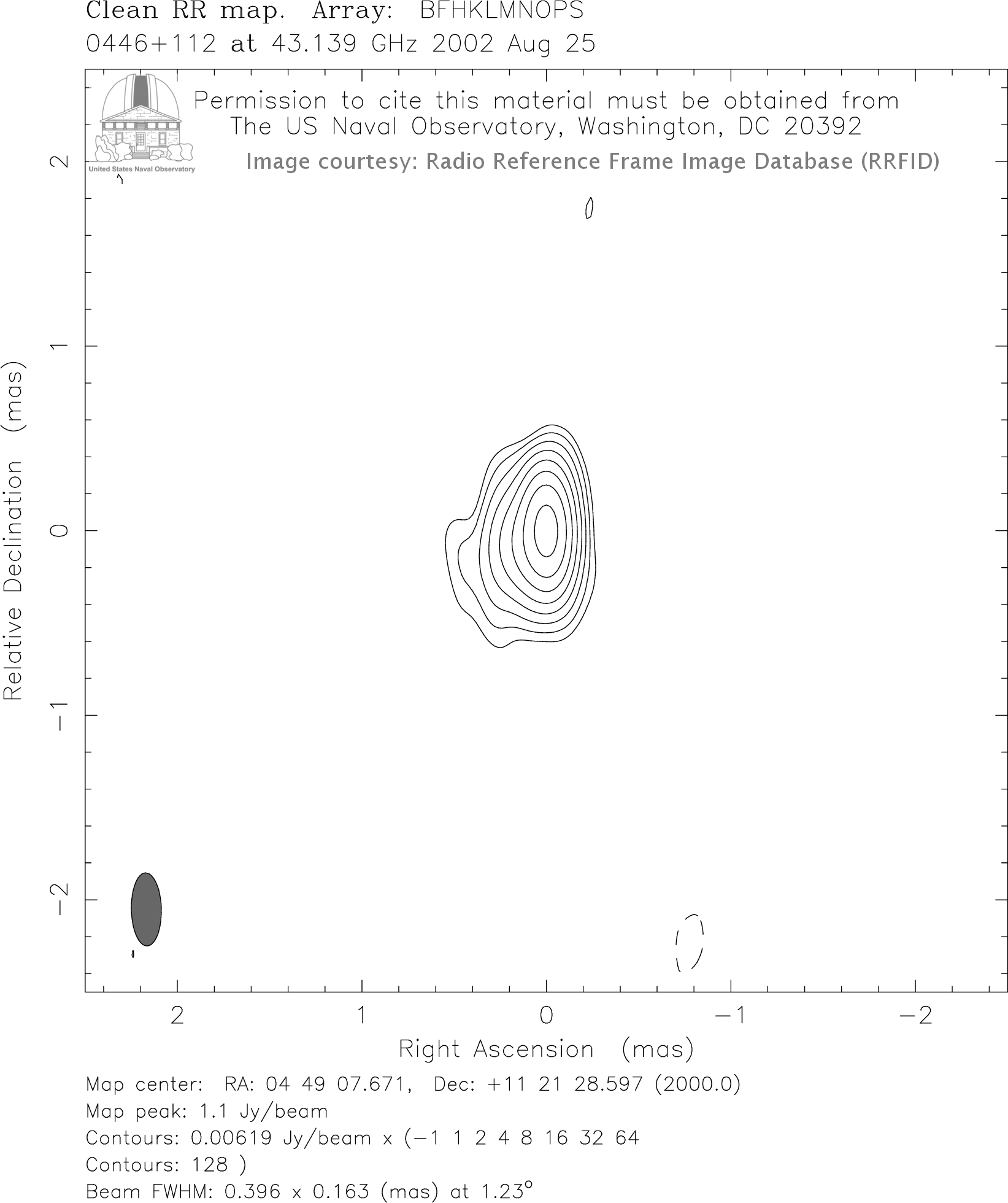 43 GHz Image