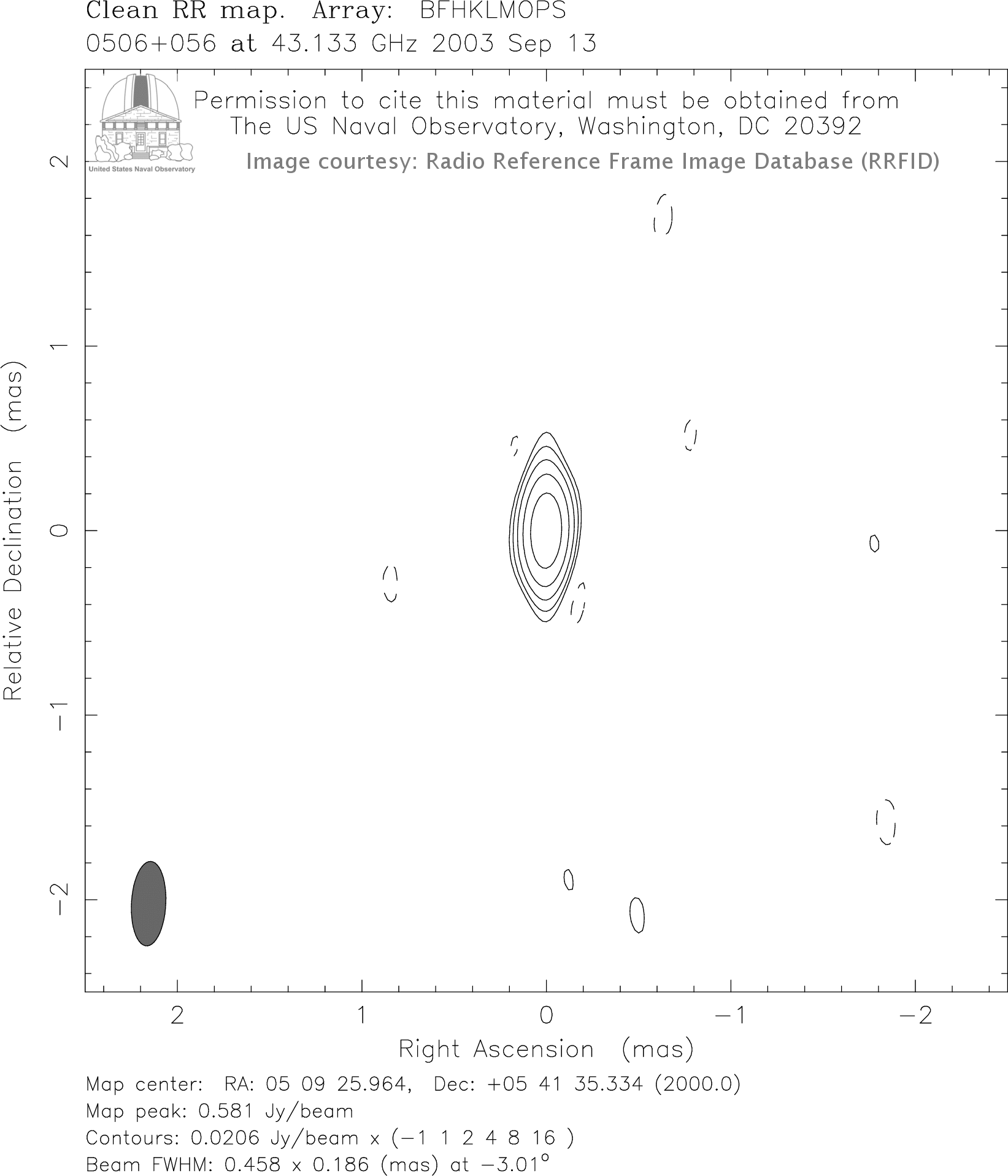 43 GHz Image