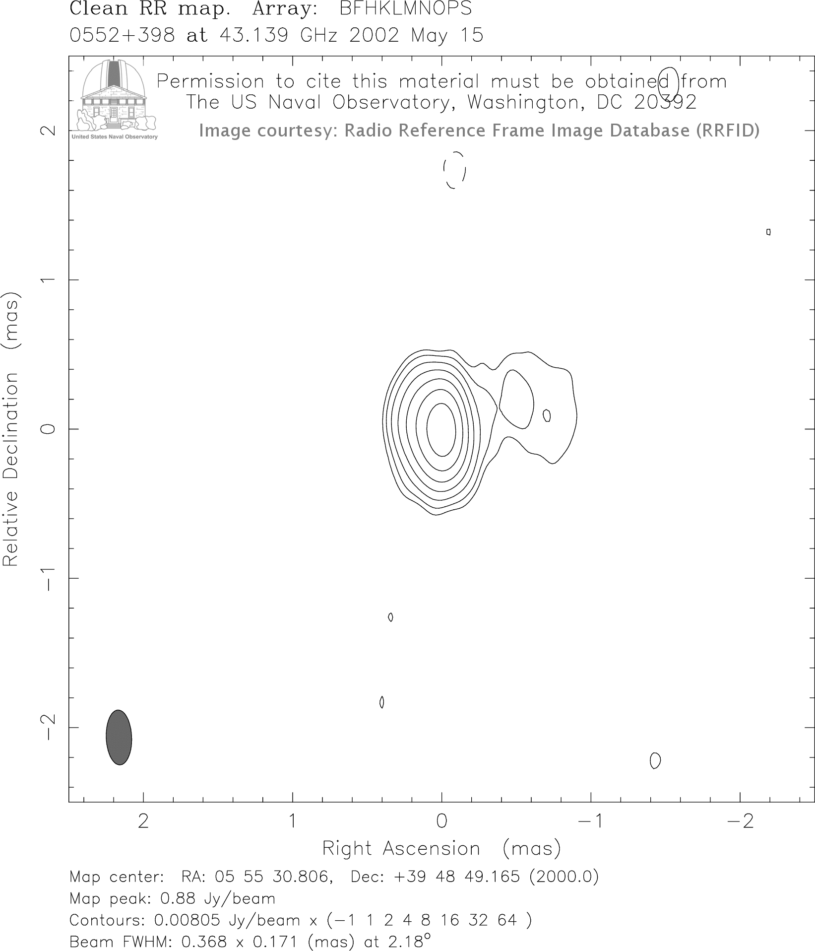 43 GHz Image