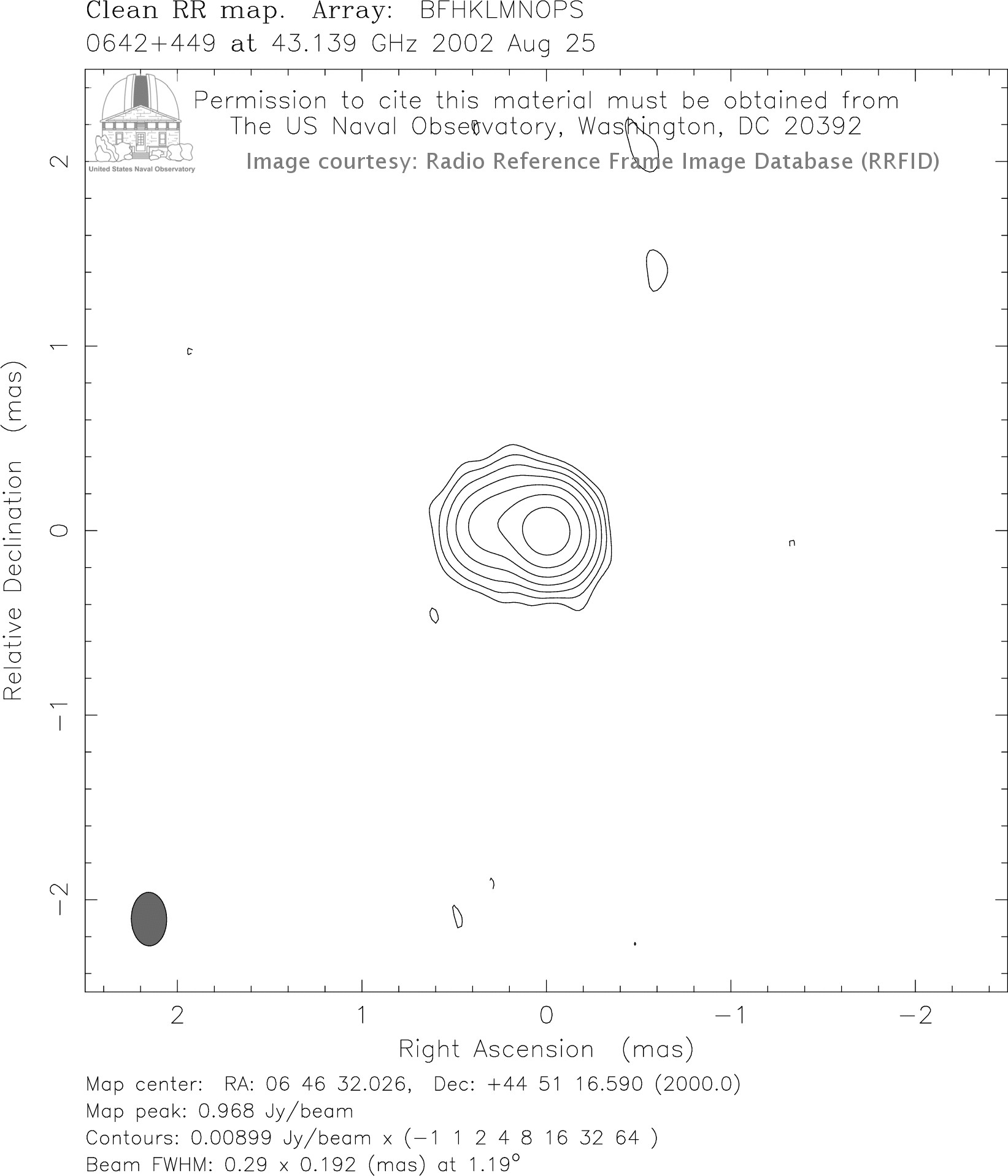 43 GHz Image