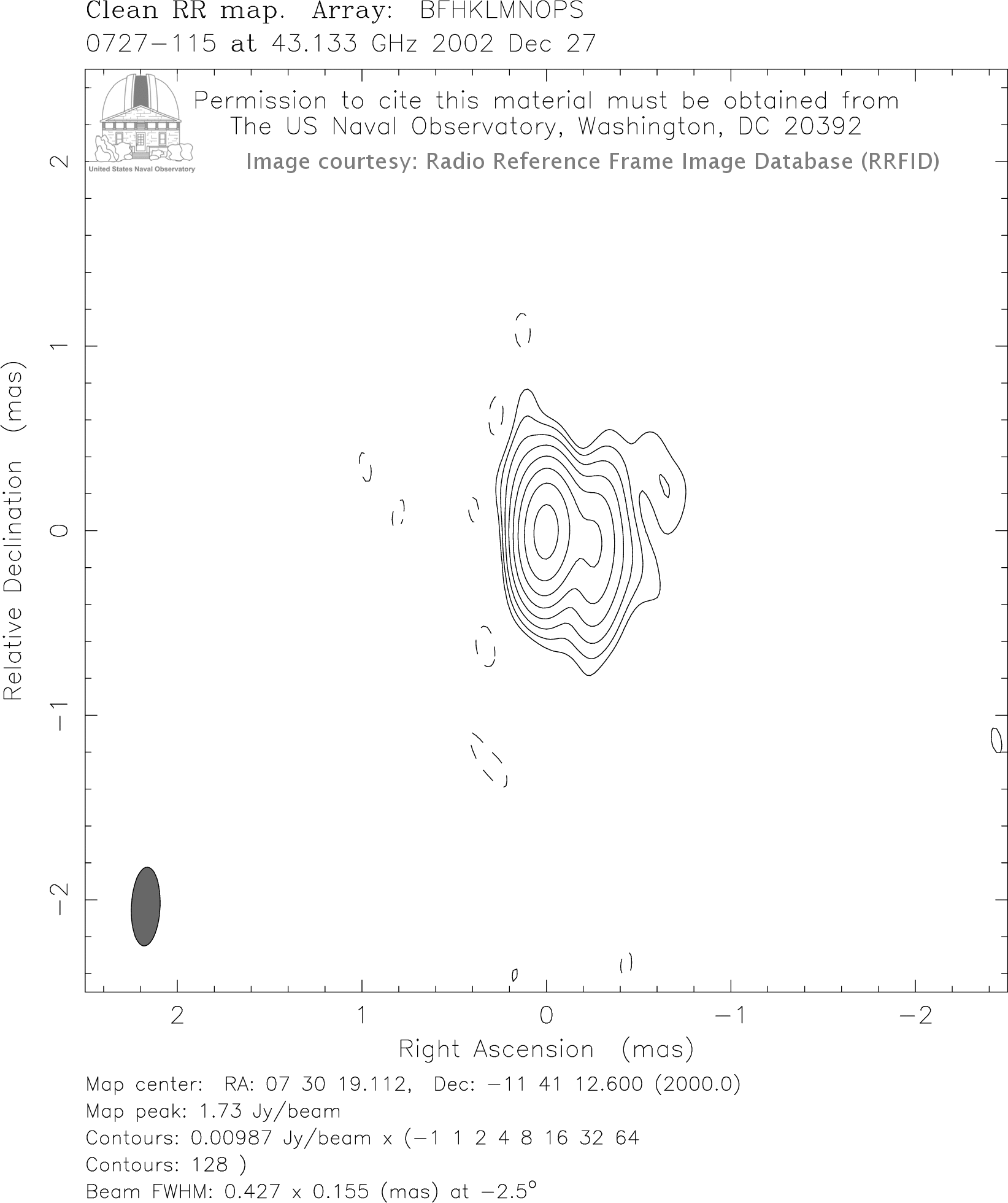 43 GHz Image