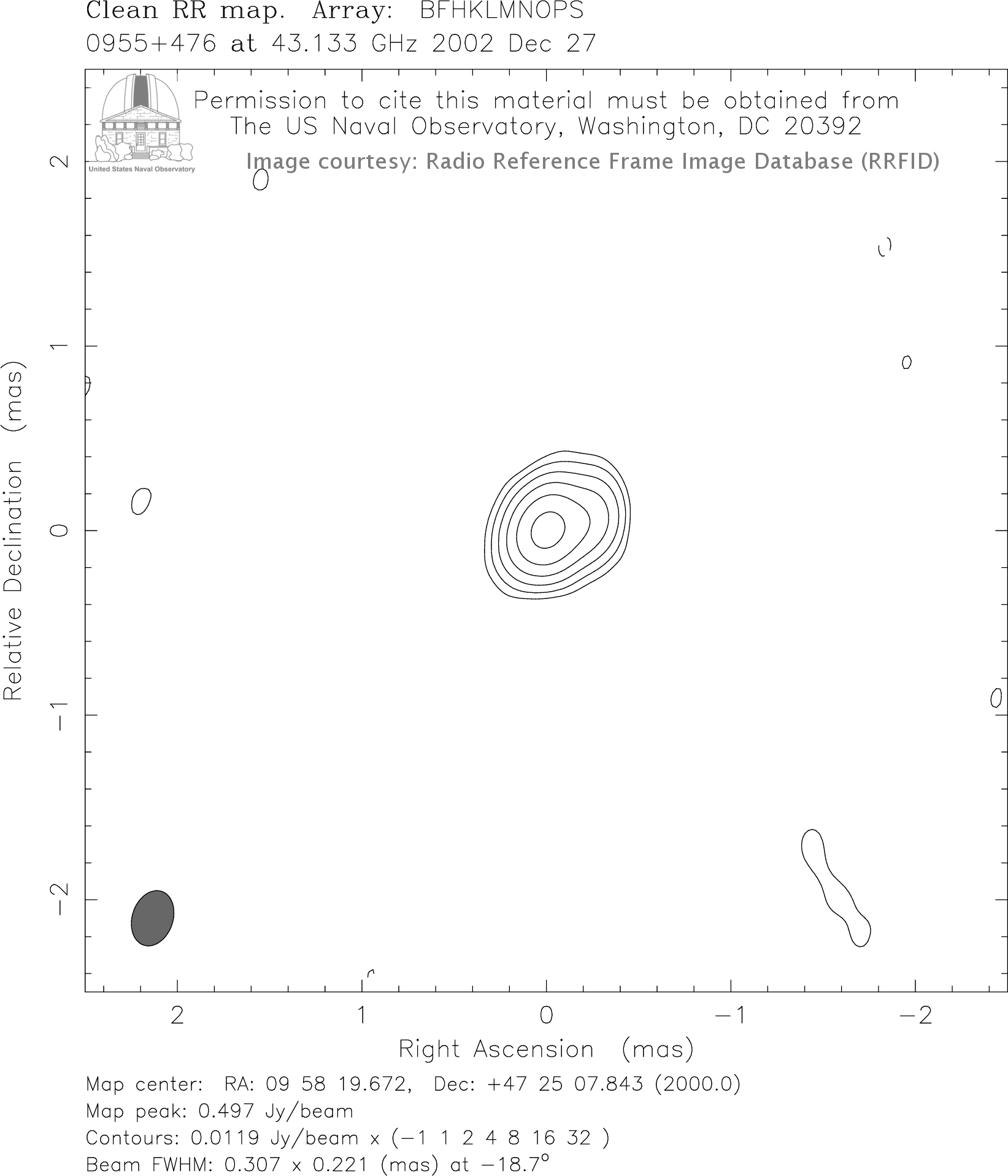 43 GHz Image