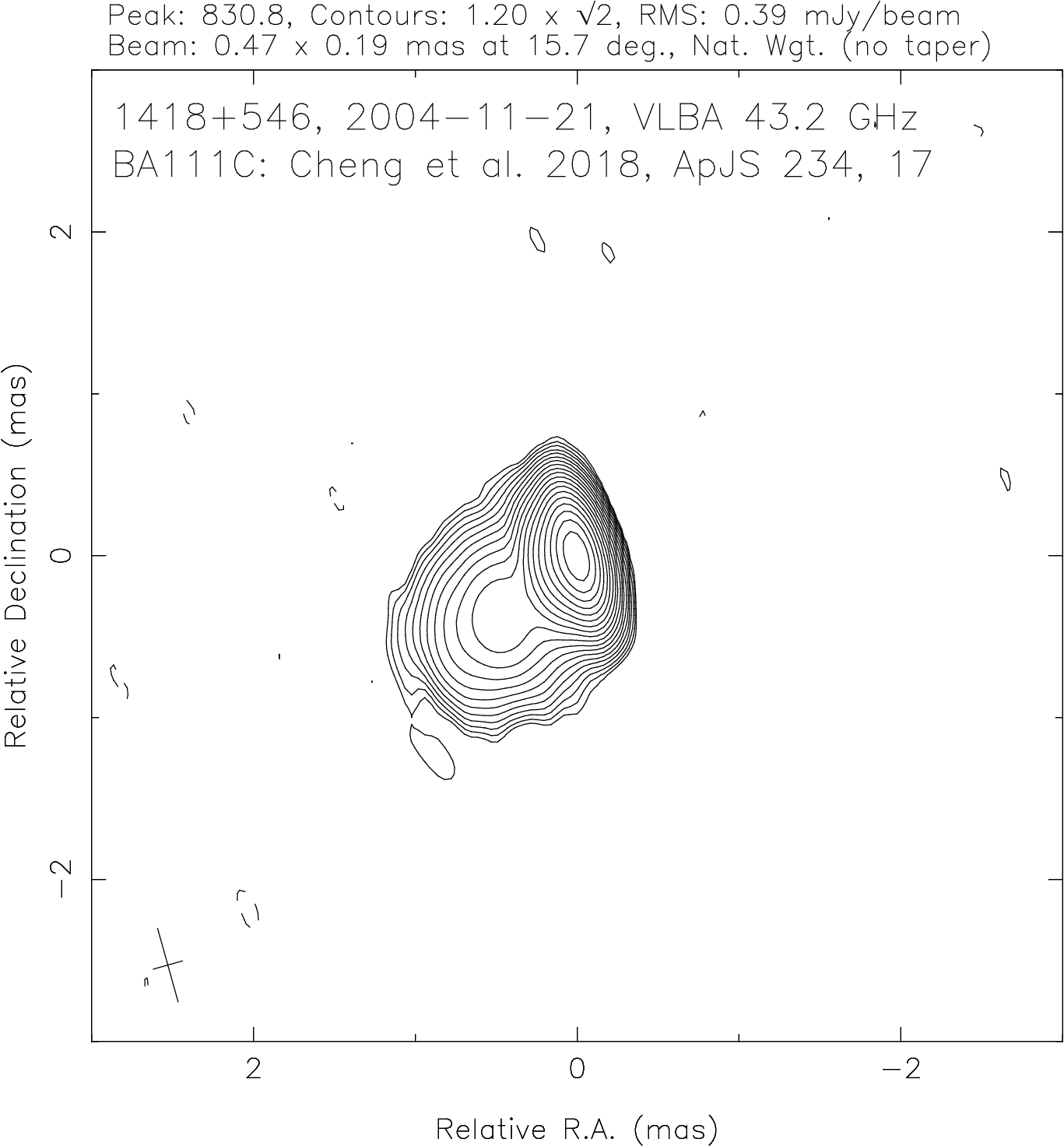 43 GHz Image