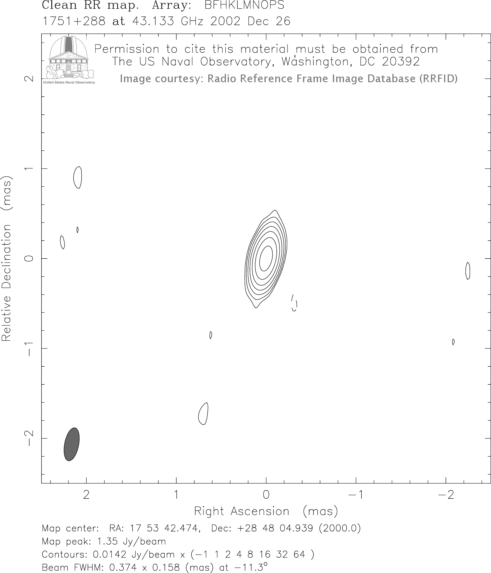 43 GHz Image