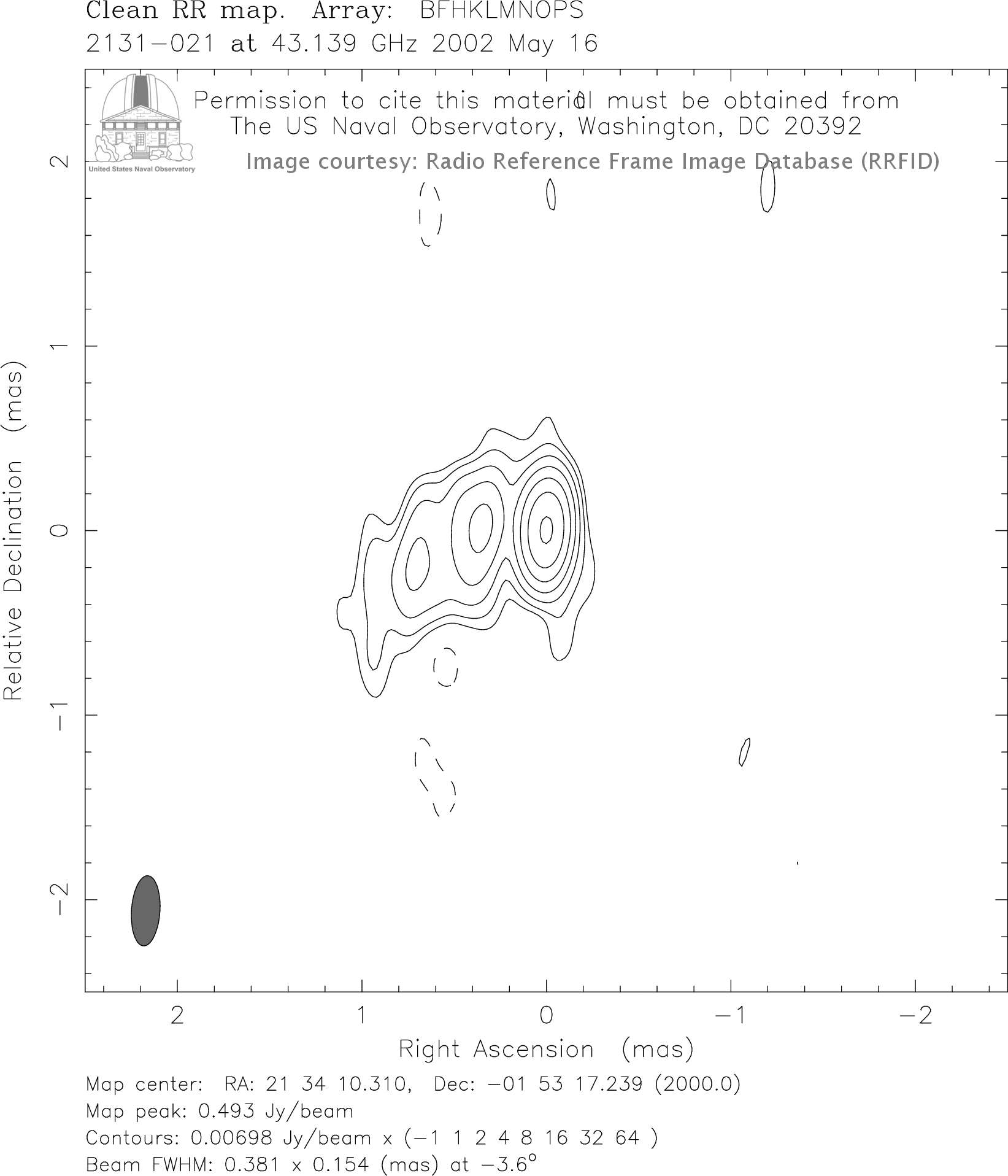 43 GHz Image