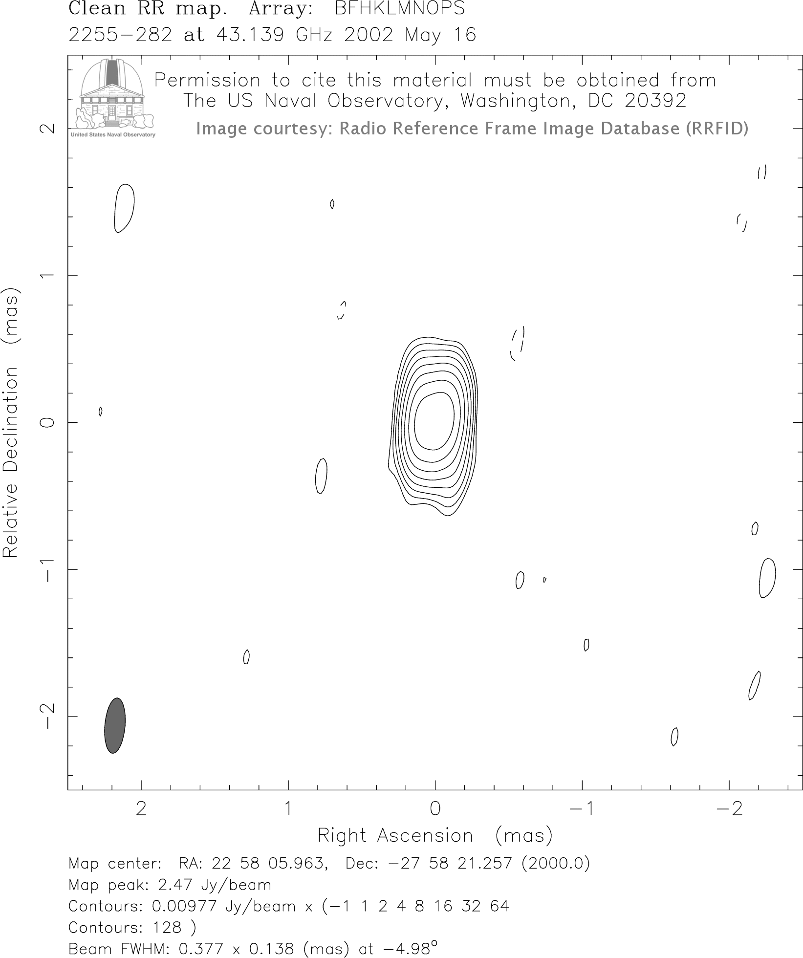 43 GHz Image