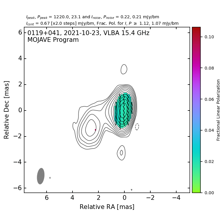 2 cm VLBA Image