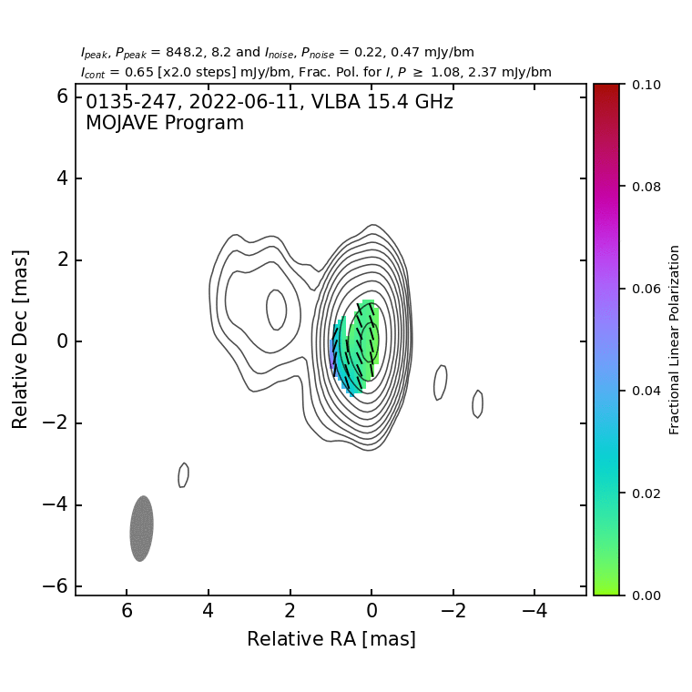 2 cm VLBA Image