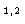 $^{1,2}$