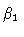 $\beta_1$