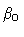 $\beta_0$