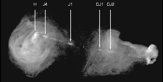 8.4 GHz total intensity image at 0.44 arcsec resolution