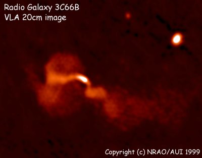 3C66B VLA 1.45 GHz 12.5 arcsec resolution