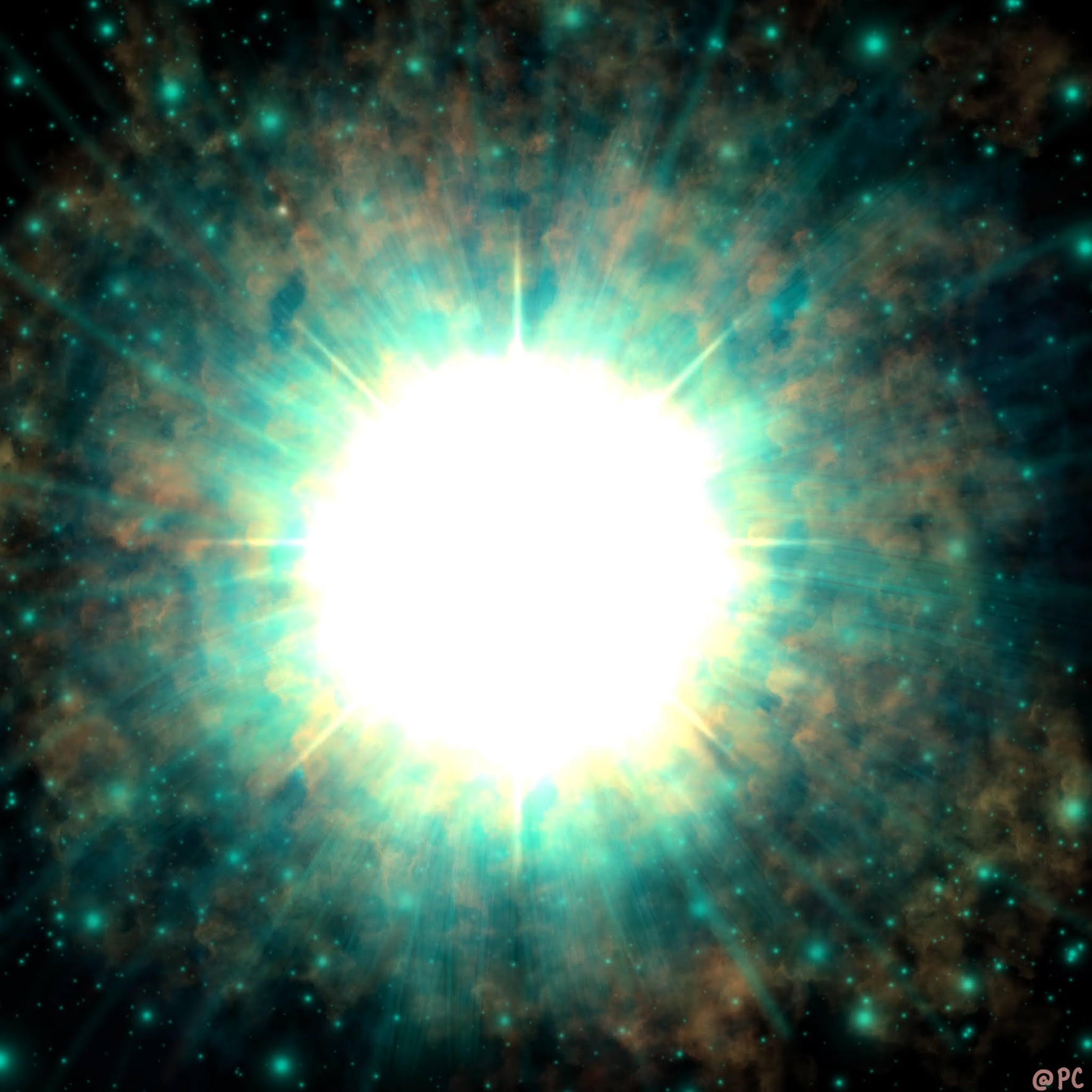 Stellar explosion