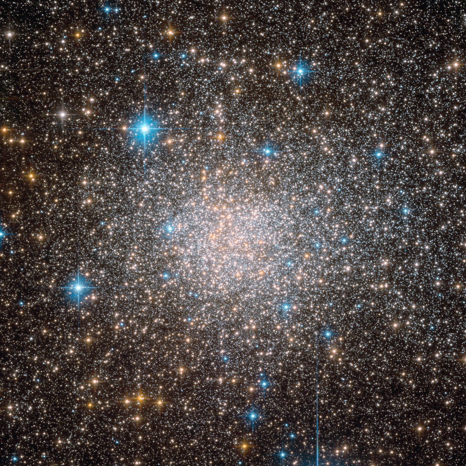 The globular cluster Terzan5 as seen by HST (NASA).